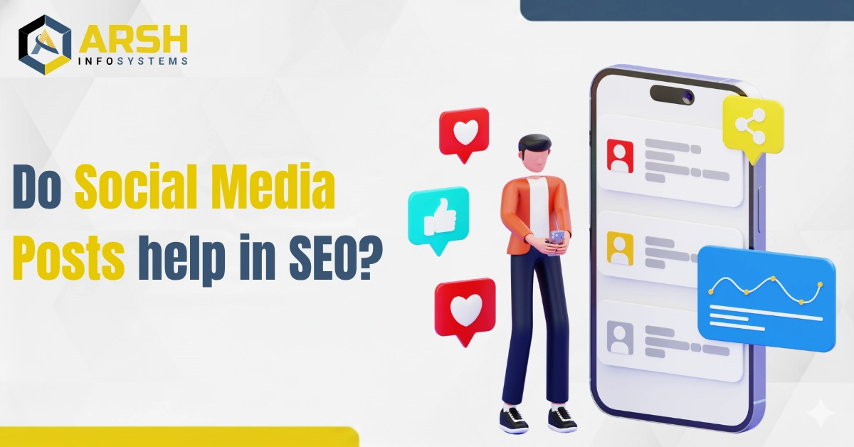 Do Social Media Posts help in SEO?