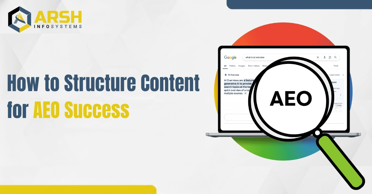 How to Structure Content for AEO Success